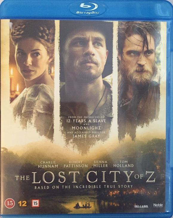 The Lost City of Z Blu-ray *SUOMITXT* (2016, Robert Pattinson)