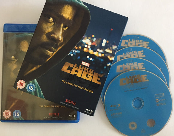 Luke Cage - Kausi 1 Blu-ray *ENG.TXT* (2016, 4-discs)