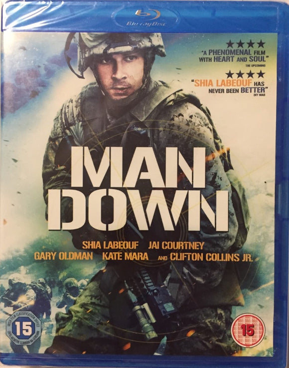 Man Down Blu-ray *ENG.ÄÄNI* (2015, Gary Oldman, Shia LaBeouf)