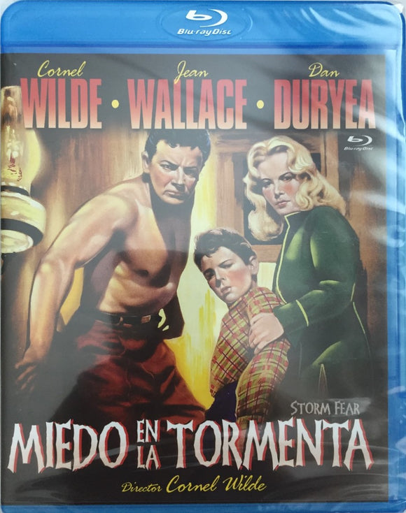 Myrskyn Pelkoa Blu-ray *ENG.ÄÄNI* (1955, Cornel Wilde)