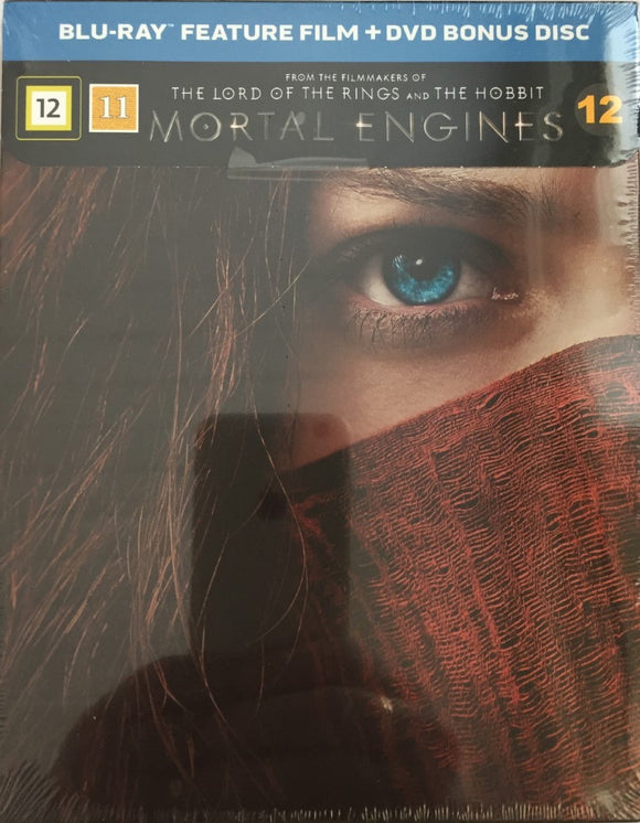 Mortal Engines Blu-ray *SUOMITXT* (2018, Steelbook, 2-disc)