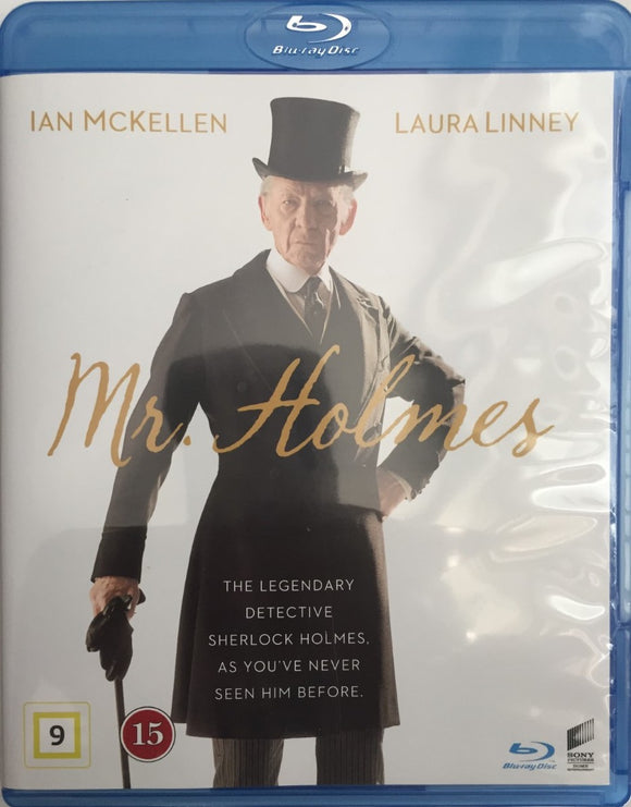 Mr. Holmes Blu-ray *SUOMITXT* (2015, Ian McKellen)