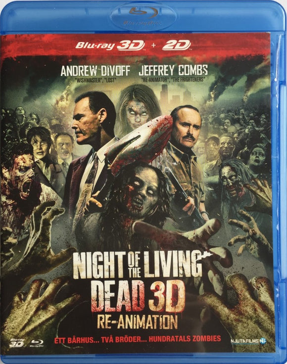 Night of the Living Dead: Re-Animation 3D+2D Blu-ray *SUOMITXT* (2012)