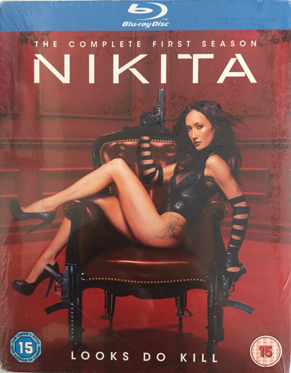 Nikita - Kausi 1 Blu-ray *SUOMITXT* (2010, 4-disc, Maggie Q)