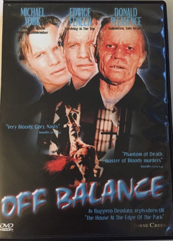 Off Balance *ENG.ÄÄNI* (1987, Slasher, Ruggero Deodato, Donald Pleasence)