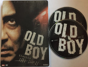 Oldboy *SUOMITXT* (2003, Steelbook, 2 DVD, Chan-wook Park)