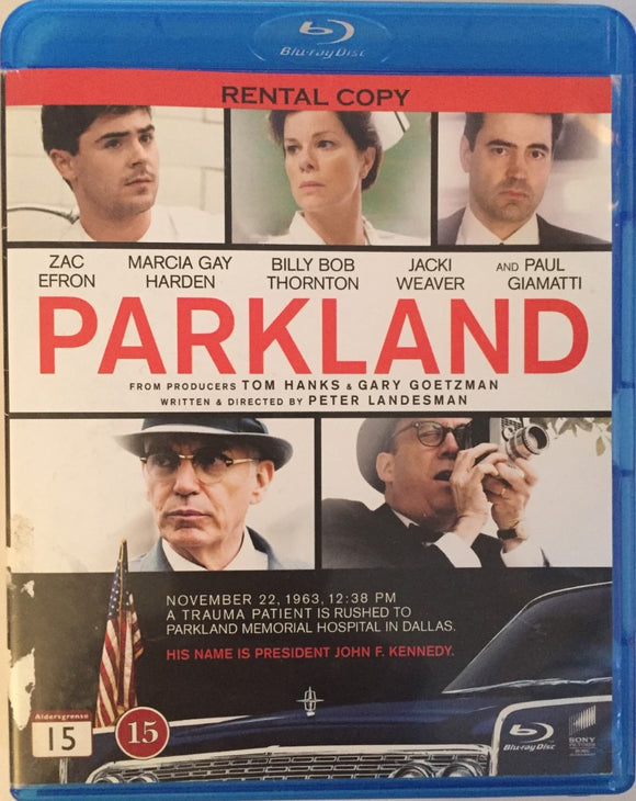 Parkland Blu-ray *SUOMITXT* (2013, Billy Bob Thornton)