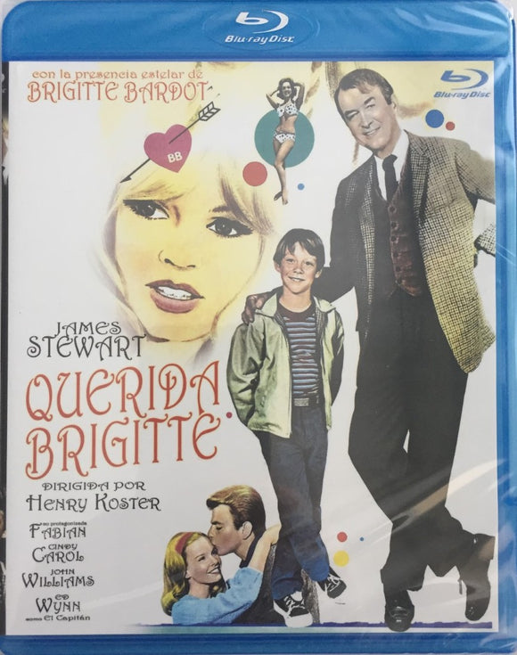 Rakas Brigitte Blu-ray *ENG.ÄÄNI* (1965, James Stewart, Brigitte Bardot)