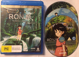 Ronja Ryövärintytär - Koko Sarja Blu-ray *ENG.ÄÄNI* (2014, 4-disc, Goro Miyazaki)