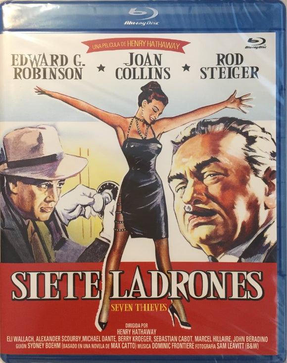 Varkaita Rivieralla Blu-ray *ENG.TXT* (1960, Edward G. Robinson)