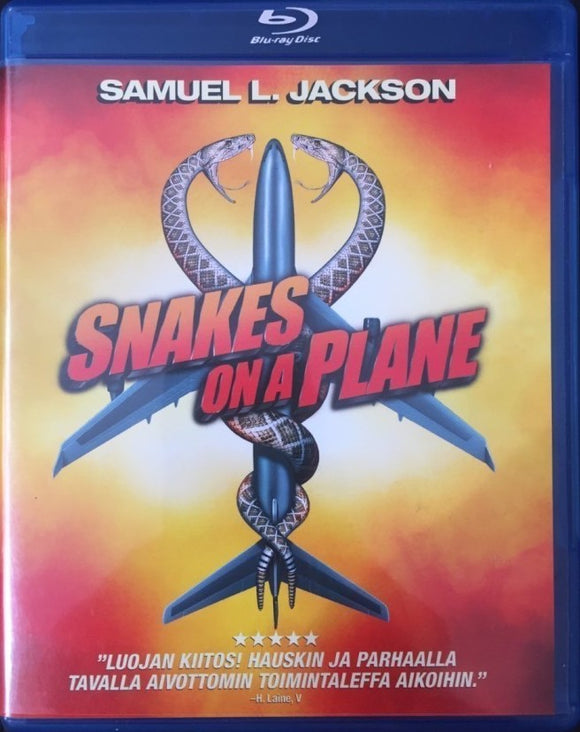 Snakes on a Plane Blu-ray *SUOMITXT* (2006, Samuel L. Jackson)