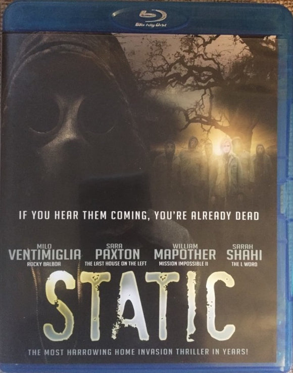 Static Blu-ray *SUOMITXT* (2012, Milo Ventimiglia)