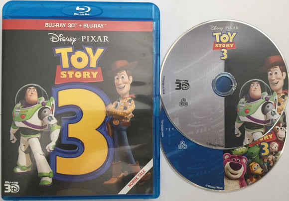 Toy Story 3 3D+2D Blu-ray *ENG.TXT* (2010, 2-disc)