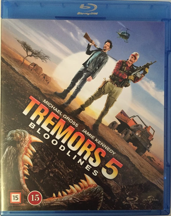 Tremors 5: Bloodlines Blu-ray *SUOMITXT* (2015, Michael Gross)