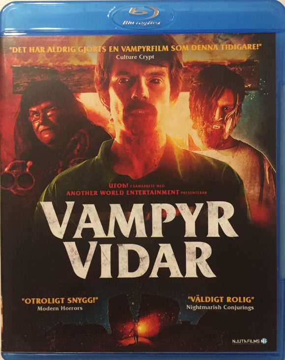 Vidar the Vampire Blu-ray *SUOMITXT* (2017, Kehuttu Kauhukomedia)