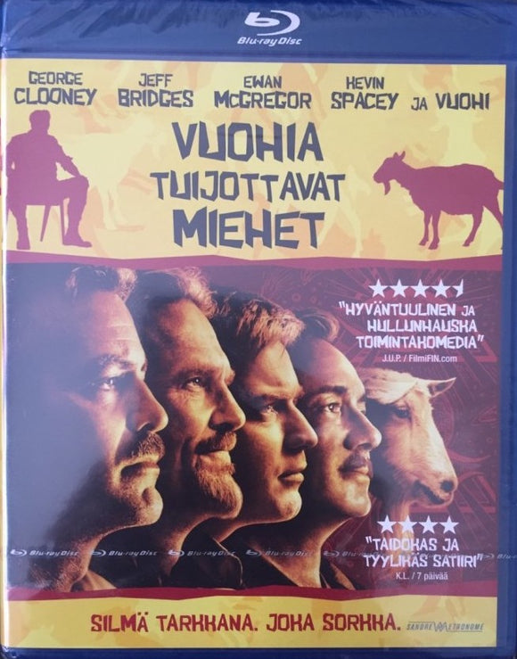 Vuohia Tuijottavat Miehet Blu-ray *SUOMITXT* (2009, George Clooney)