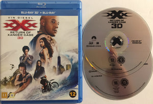 xXx: Return of Xander Cage 3D+2D Blu-ray *SUOMITXT* (2017, Vin Diesel)