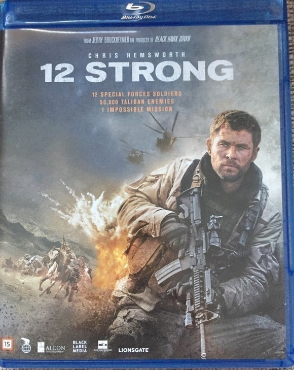 12 Strong Blu-ray *SUOMITXT* (2018, Chris Hemsworth)