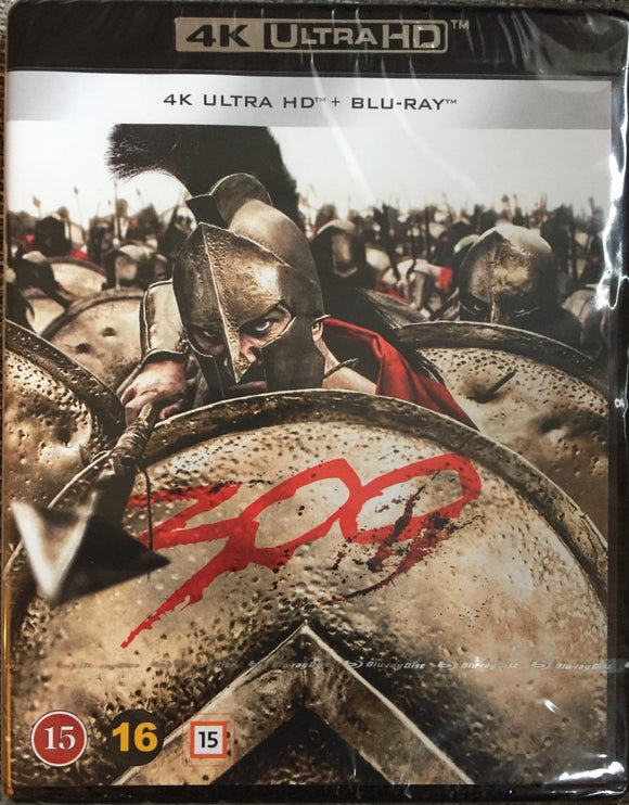 300 4K UHD+Blu-ray *SUOMITXT* (2006, Gerard Butler)