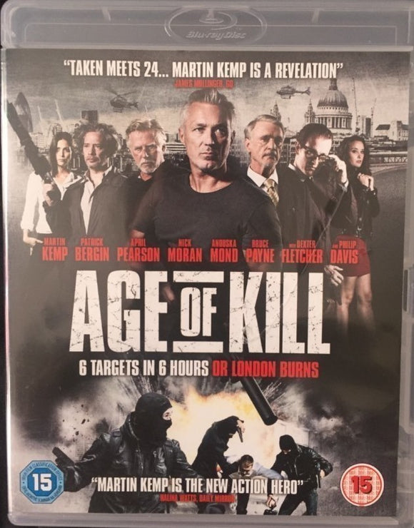 Age of Kill Blu-ray *ENG.ÄÄNI* (2015, Patrick Bergin)