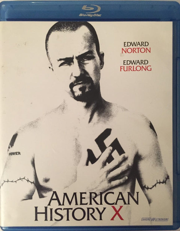 American History X Blu-ray *SUOMITXT* (1998, Edward Norton)