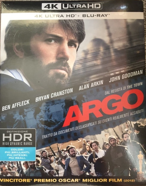 Argo 4K UHD+Blu-ray *SUOMITXT* (2012, Ben Affleck, 2-disc)