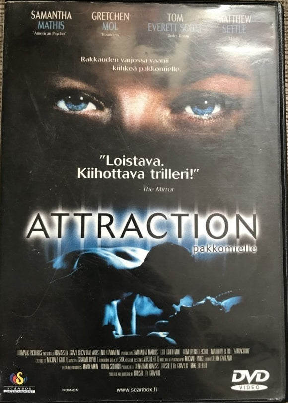 Attraction - Pakkomielle *SUOMITXT* (2000 Gretchen Mol)