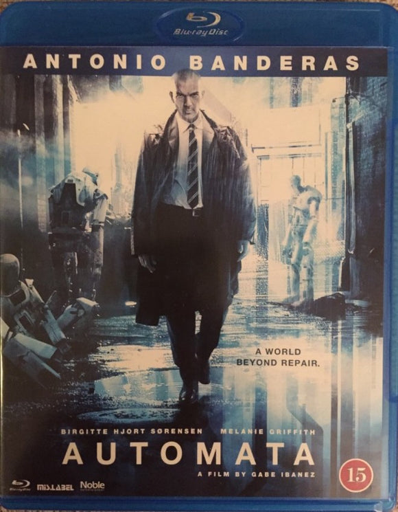 Automata Blu-ray *SUOMITXT* (2014, Antonio Banderas)