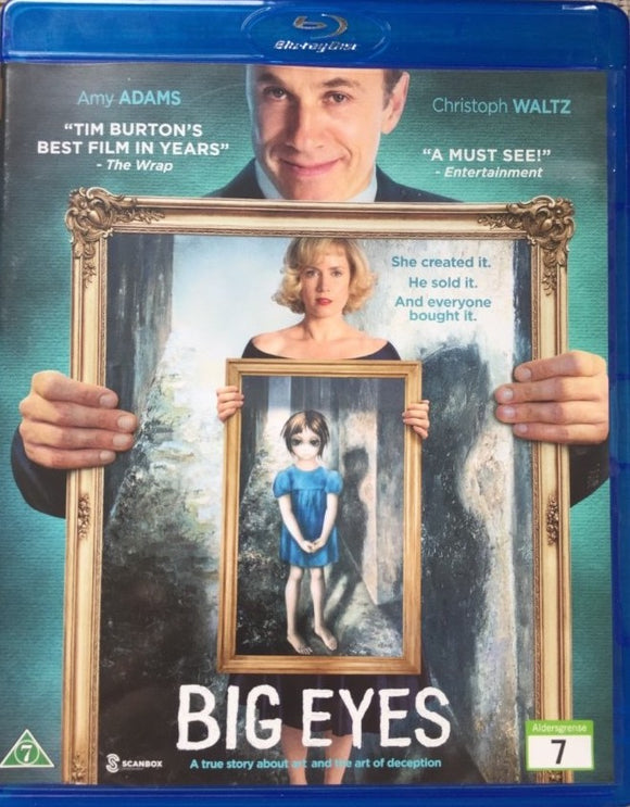 Big Eyes Blu-ray *SUOMITXT* (2014, Tim Burton)