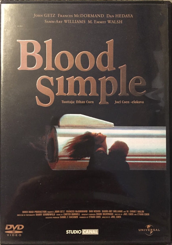 Blood Simple *SUOMITXT* (1984, Director's Cut, Coen Brothers)