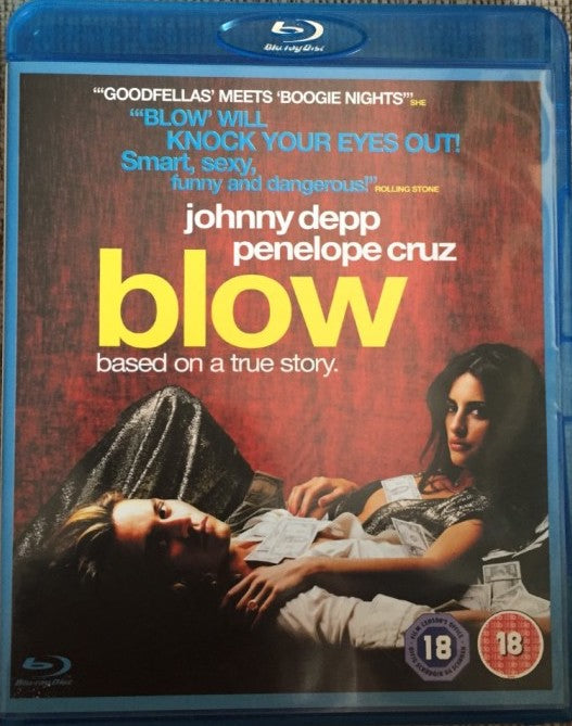 Blow Blu-ray *ENG.TXT* (2001, Johnny Depp, Penelope Cruz)