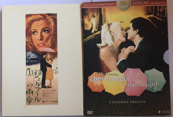 Cherbourgin Sateenvarjot *SUOMITXT* (1964, Catherine Deneuve, Digipak)