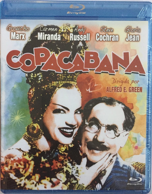 Copacabana Blu-ray *ENG.ÄÄNI* (1947, Groucho Marx, Carmen Miranda)